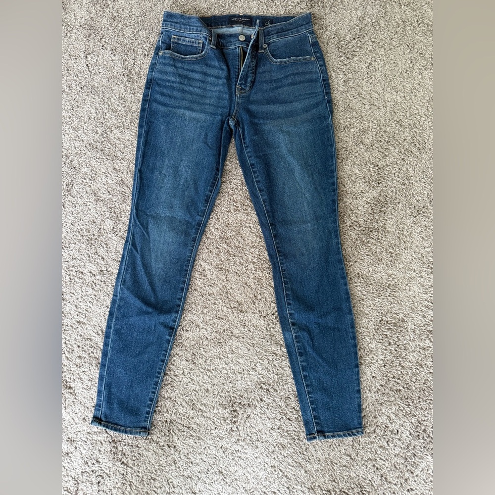 Lucky Brand Women's Dark Blue Skinny Jeans
